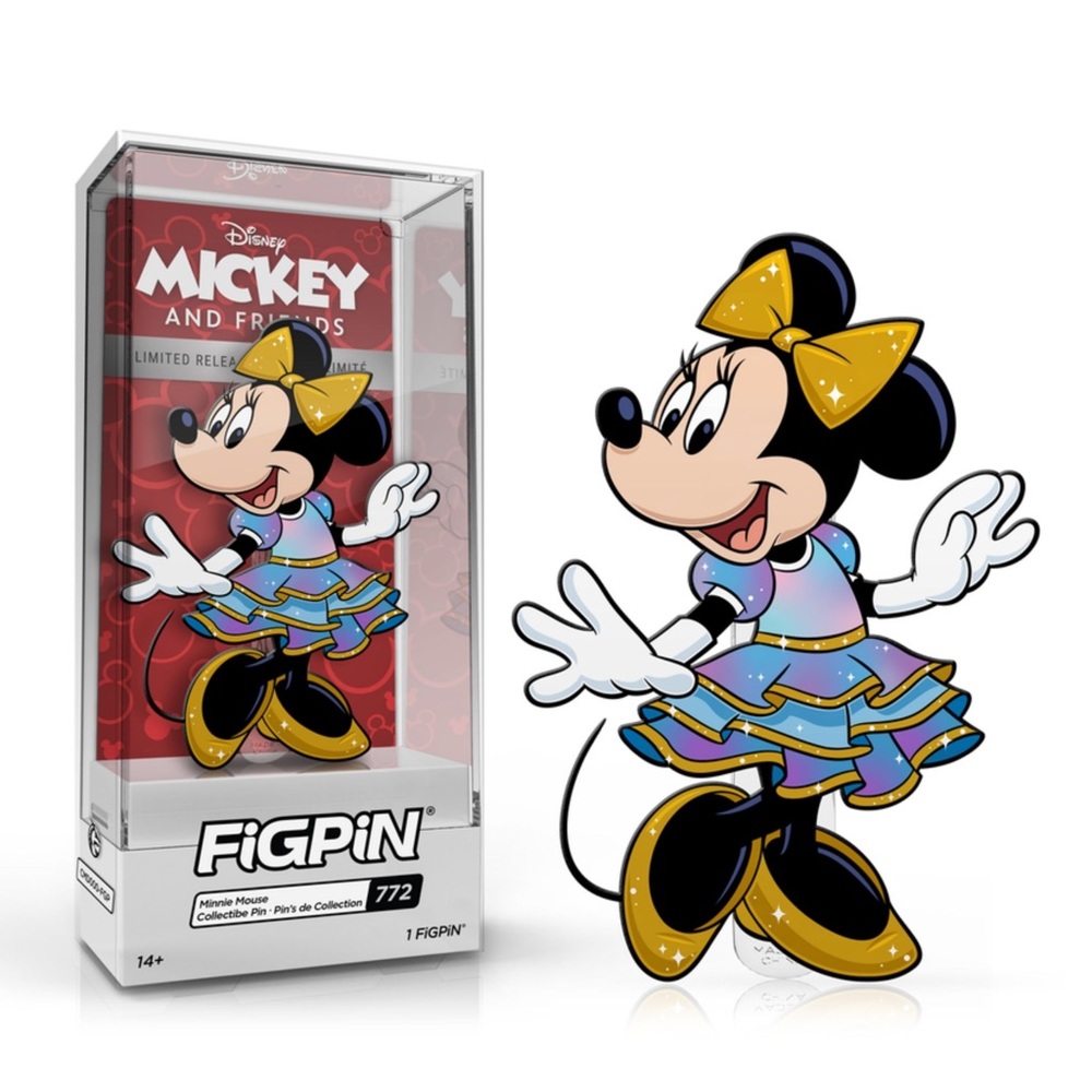 FigPin 772 Walt Disney World 50th Anniversary Minnie Mouse Pin (Retired)